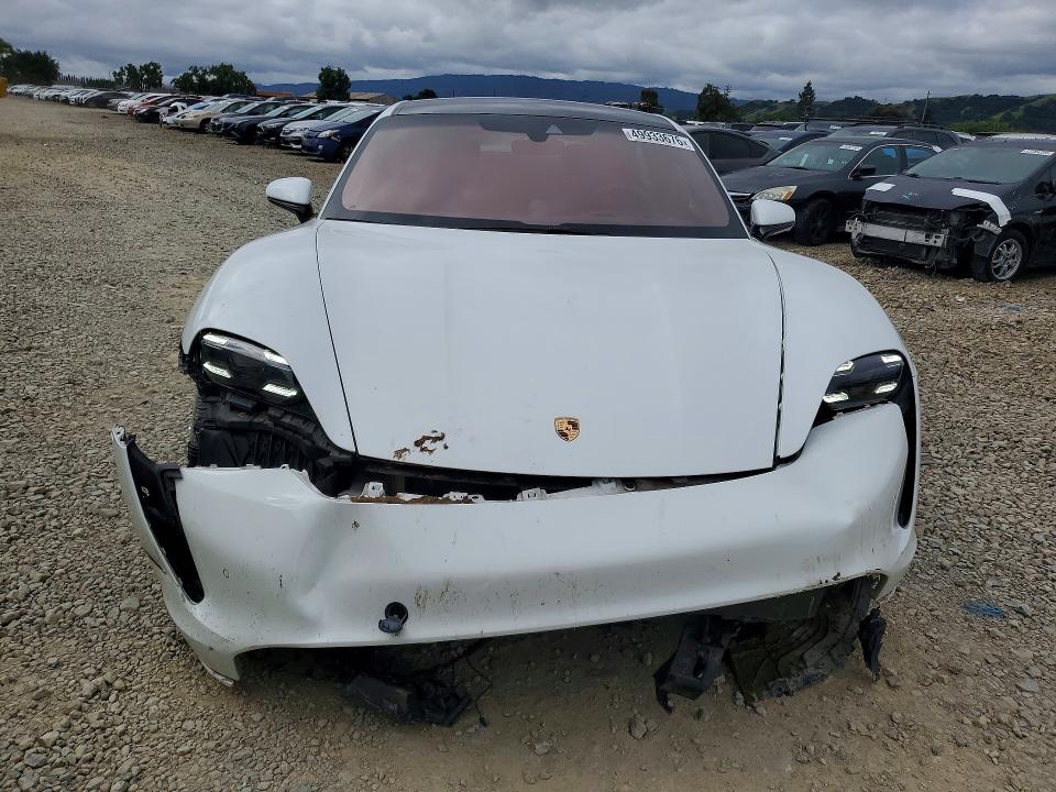 2020 Porsche Taycan VIN WP0AC2Y15LSA71226 COPART salvage auction — FRONT END, Salvage Title, sold $26,000 on 2026-08-13 (photo 5)