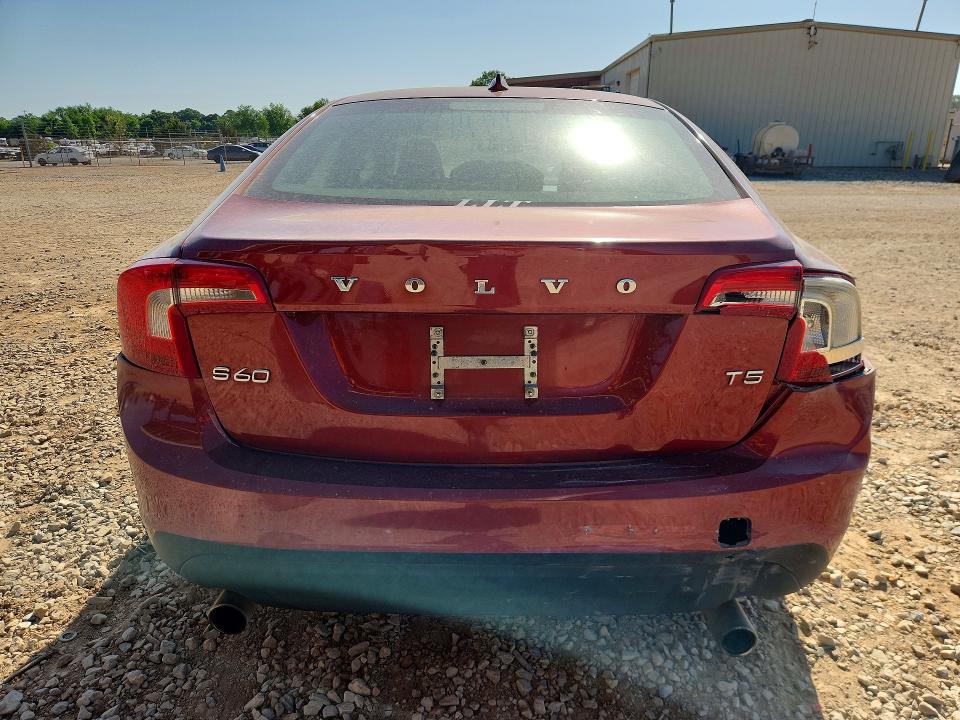 2013 Volvo S60 VIN YV1612FSXD2185965 COPART salvage auction — FRONT END, Al - Cert Of Title-Salvage Title, sold $350 on 2026-07-29 (photo 6)