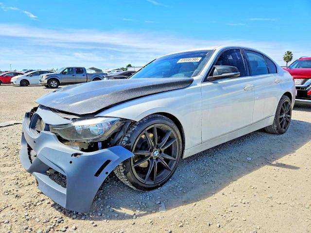 2017 BMW 3 series VIN WBA8B9G5XHNU48907 COPART salvage auction — FRONT END, CA - SALVAGE CERTIFICATE, sold $1,800 on 2026-07-17 (photo 1)