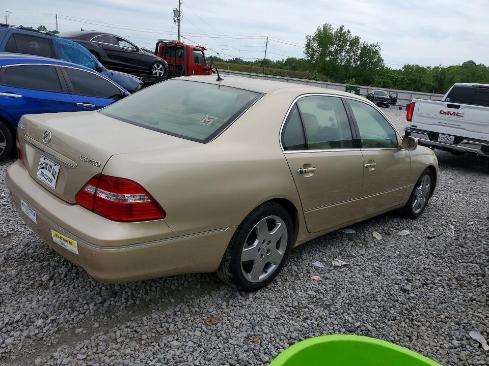 2006 Lexus Ls 430 VIN JTHBN36F165029931 COPART salvage auction — NORMAL WEAR, Ms - Certificate Of Title (P), sold $1,100 on 2026-07-07 (photo 3)
