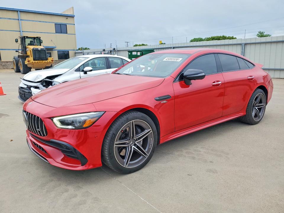 2020 Mercedes-benz AMG GT VIN WDD7X6BB8LA014972 COPART salvage auction — SIDE, Salvage Title, sold $23,000 on 2026-07-16 (photo 1)