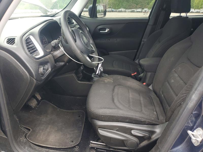 2021 Jeep Renegade VIN ZACNJCBB7MPM22427 COPART salvage auction — REAR END, Ar - Cert Of Title-Salvage, sold $3,450 on 2026-07-08 (photo 7)