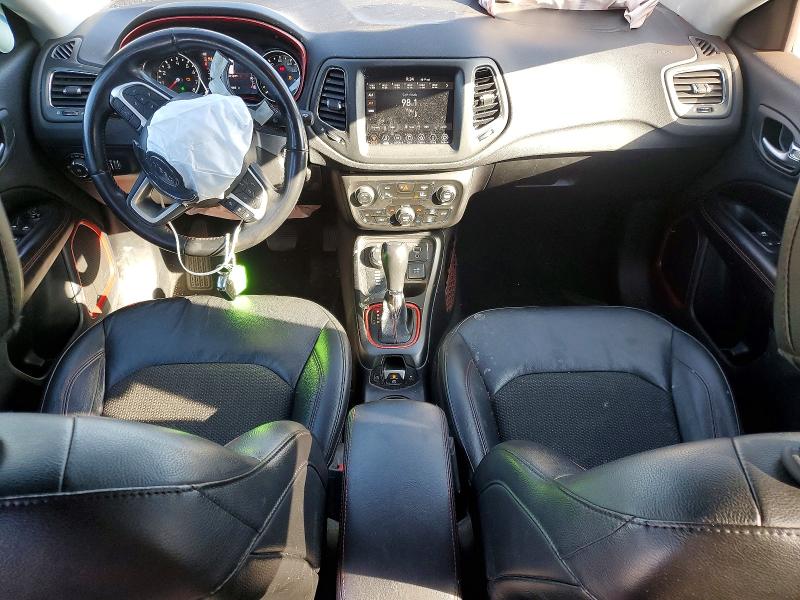 2021 Jeep Compass VIN 3C4NJDDB0MT599805 COPART salvage auction — FRONT END, Id - Certificate Of Title, sold $400 on 2026-07-09 (photo 8)