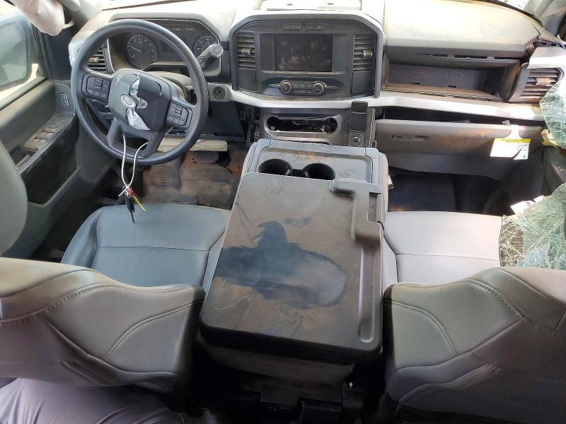 2022 Ford F-150 VIN 1FTFX1E54NKE84055 COPART salvage auction — FRONT END, Tx - Salvage Vehicle Title, sold $1,100 on 2026-07-02 (photo 8)