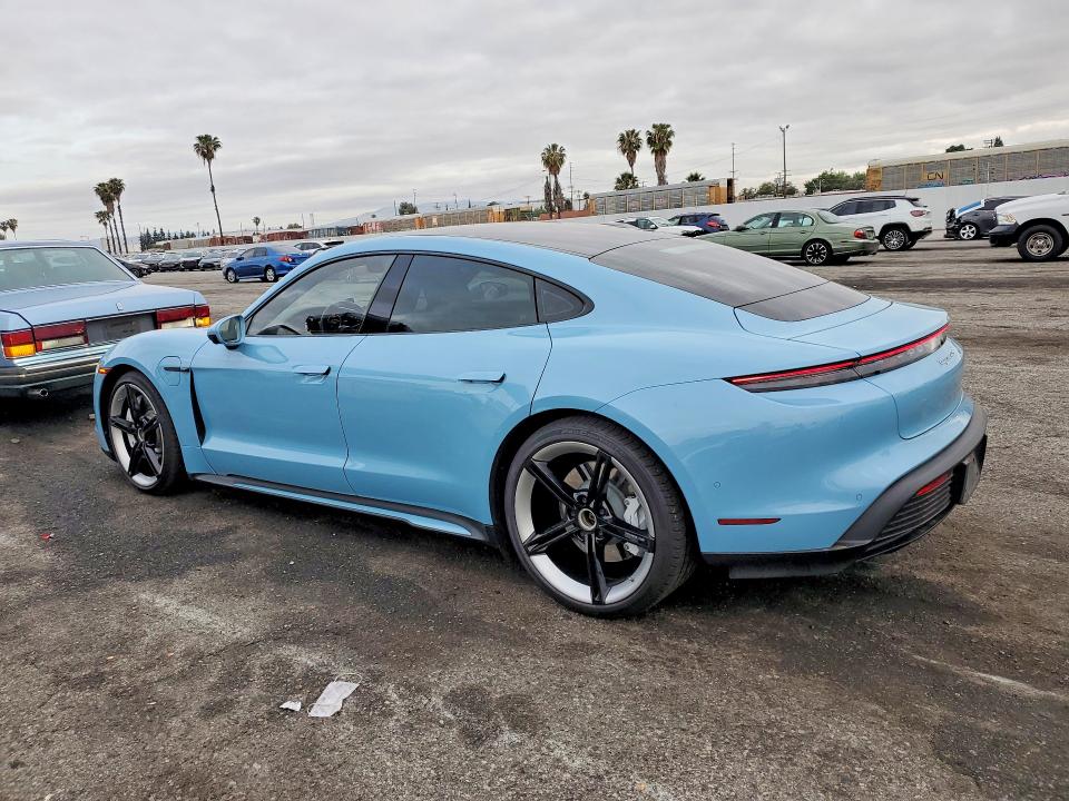 2024 Porsche Taycan VIN WP0AB2Y10RSA35827 COPART salvage auction — UNDERCARRIAGE, Ca - Salvage Certificate, sold $46,000 on 2026-07-30 (photo 2)