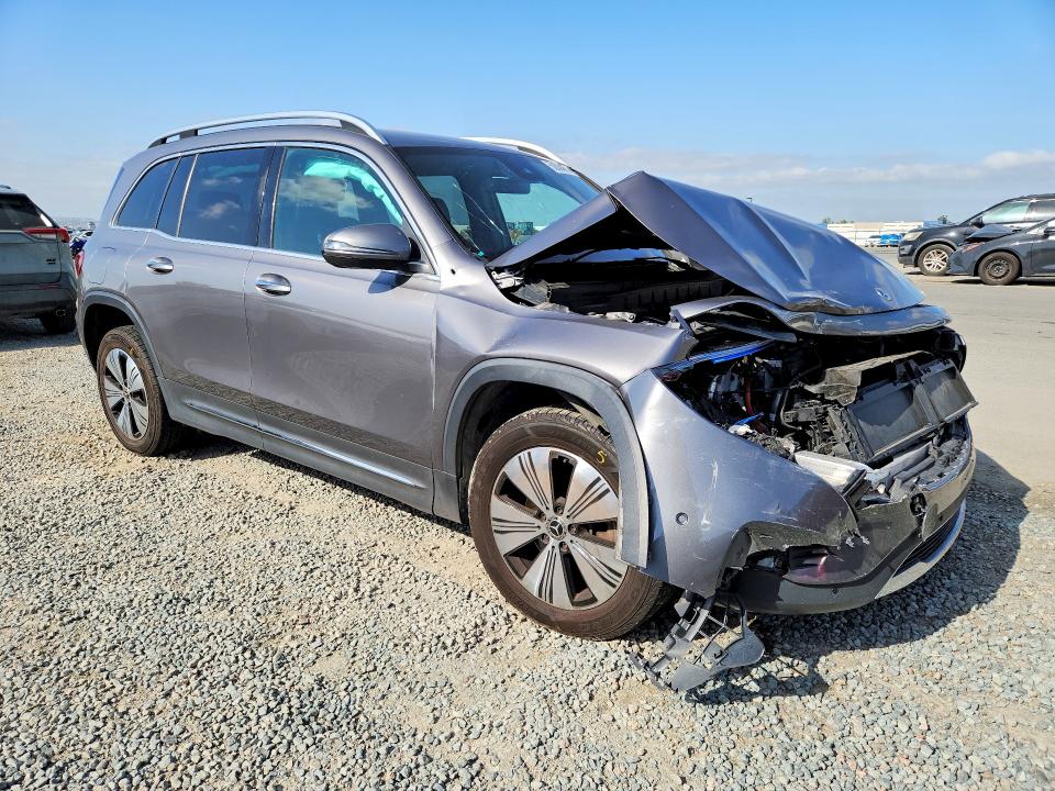 2023 Mercedes-benz Eqb VIN W1N9M0CB7PN037822 COPART salvage auction — FRONT END, Ca - Salvage Certificate, sold $6,900 on 2026-07-28 (photo 4)