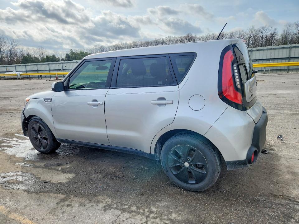 2015 Kia Soul VIN KNDJN2A21F7775408 COPART salvage auction — FRONT END, Mo - Salvage Certificate Of Title, sold $275 on 2026-07-27 (photo 2)