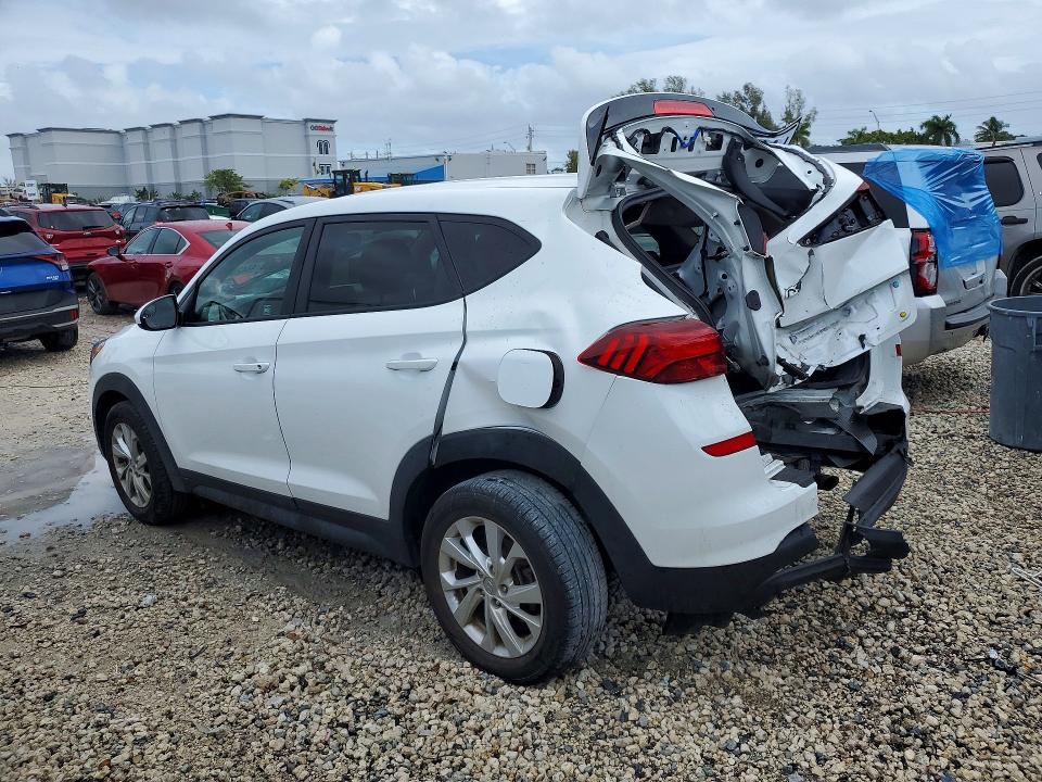 2021 Hyundai Tucson VIN KM8J23A47MU362502 COPART salvage auction — REAR END, FL - CERTIFICATE OF DESTRUCTION, sold $3,150 on 2026-07-27 (photo 2)