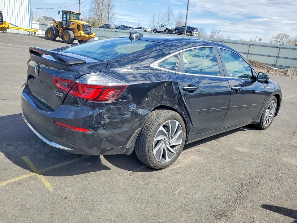 2020 Honda Insight VIN 19XZE4F96LE013045 COPART salvage auction — REAR END, Or - Salvage Title Certificate, sold $7,600 on 2026-08-19 (photo 3)