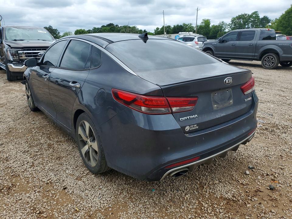 2018 Kia Optima VIN 5XXGW4L20JG221955 COPART salvage auction — FRONT END, Al - Cert Of Title-Salvage Title, sold $2,550 on 2026-07-07 (photo 2)
