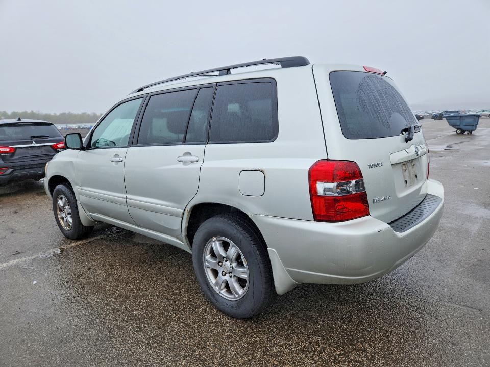 2005 Toyota Highlander VIN JTEEP21A740053820 COPART salvage auction — MINOR DENT/SCRATCHES, Ny - Cert Of Title-Parts Only, sold $900 on 2026-07-06 (photo 2)