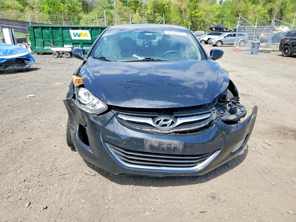 2013 Hyundai VIN KMHDH4AE3DU753432 COPART salvage auction — FRONT END, Md - Cert Of Salvage > 75% Damage, sold $550 on 2026-07-28 (photo 5)