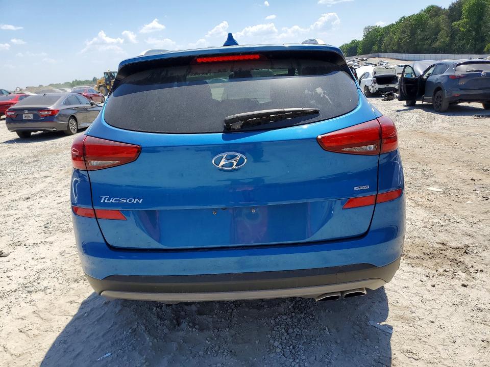 2021 Hyundai Tucson VIN KM8J3CAL4MU291103 COPART salvage auction — FRONT END, Ga - Cert Of Title-Salvage, sold $3,900 on 2026-07-29 (photo 6)