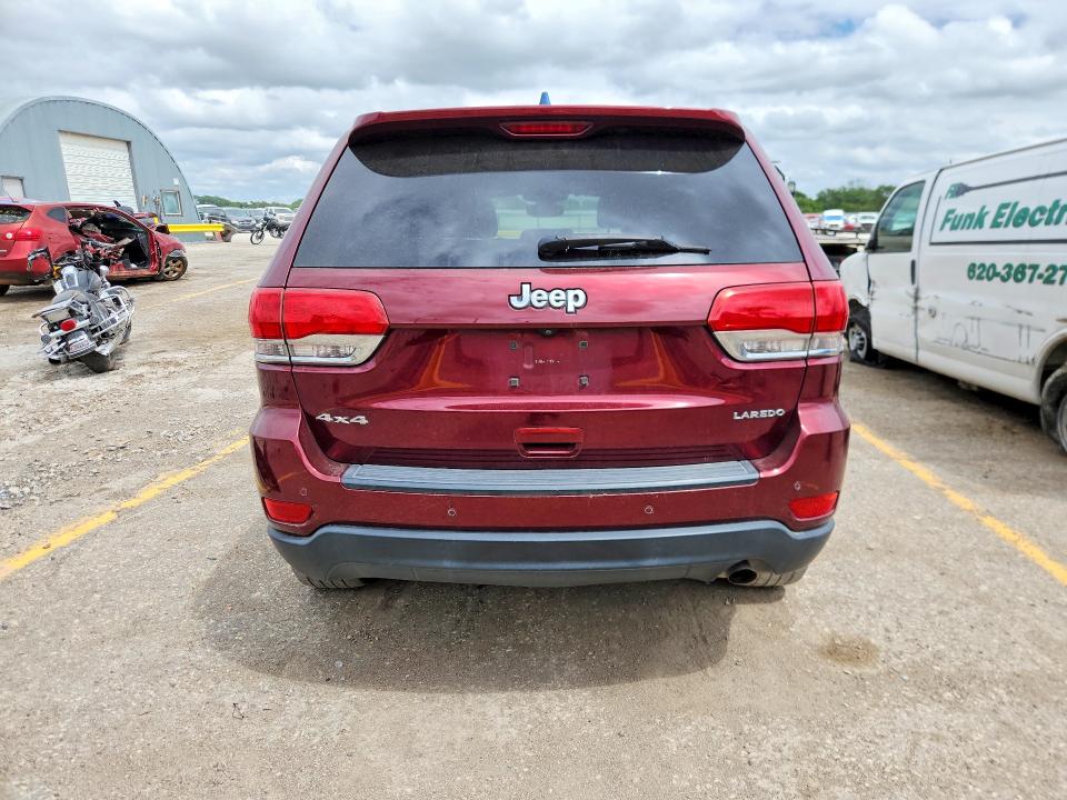 2017 Jeep Cherokee VIN 1C4RJFAG1HC706102 COPART salvage auction — FRONT END, Ks - Cert Of Title-Salvage, sold $175 on 2026-07-01 (photo 6)