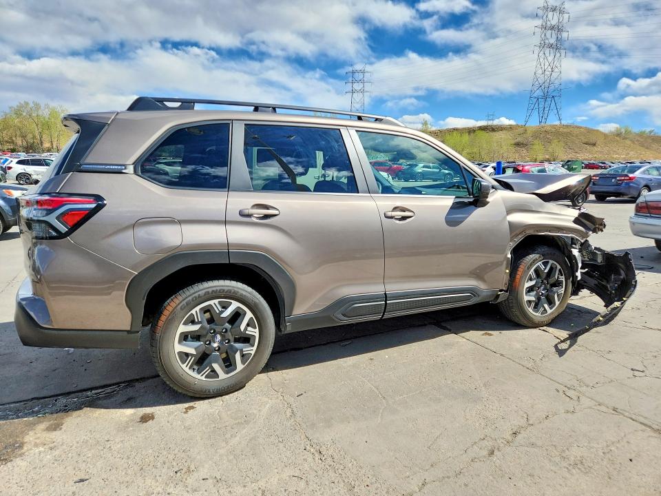 2025 Subaru VIN JF2SLDDC4SH615796 COPART salvage auction — FRONT END, Co - Public - Salvage Title, sold $7,300 on 2026-07-13 (photo 3)