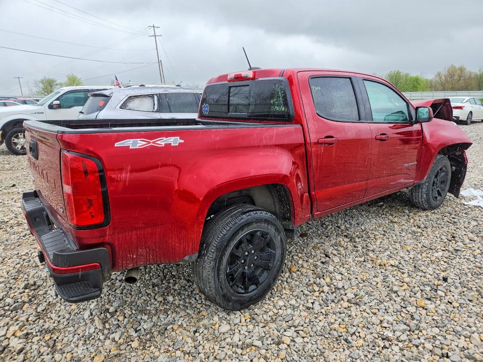 2022 Chevrolet Colorado VIN 1GCGTCEN2N1117205 COPART salvage auction — FRONT END, Mi - Certificate Of Title, sold $9,000 on 2026-07-02 (photo 3)