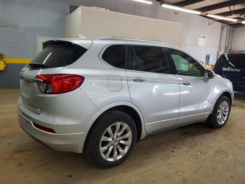 2017 Buick Envision VIN LRBFXBSAXHD093684 COPART salvage auction — FRONT END, Nc - Salvage Certificate Of Title, sold $200 on 2026-07-22 (photo 3)