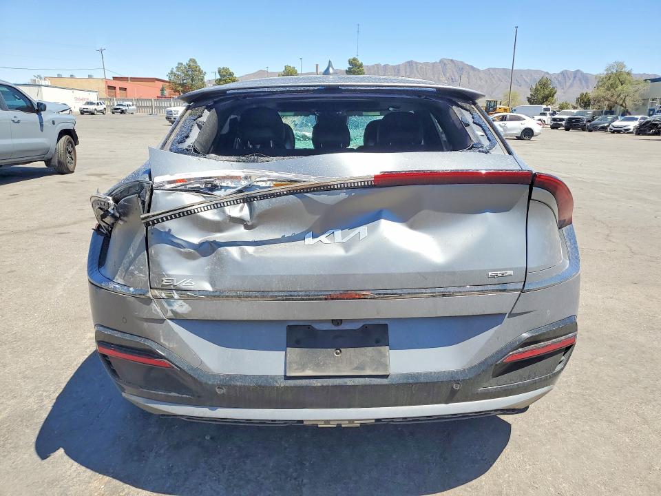 2022 Kia Ev6 VIN KNDC4DLC3N5058306 COPART salvage auction — FRONT END, Tx - Salvage Vehicle Title, sold $2,450 on 2026-07-17 (photo 6)