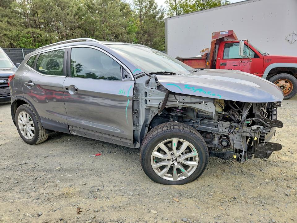 2021 Nissan Rogue VIN JN1BJ1BW2MW660396 COPART salvage auction — FRONT END, Md - Cert Of Salvage > 75% Damage, sold $2,700 on 2026-07-17 (photo 4)