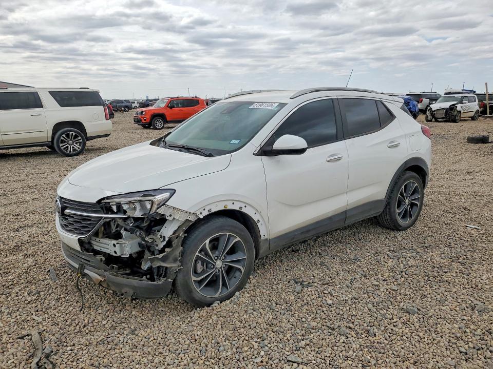 2022 Buick Encore VIN KL4MMDSL1NB070620 COPART salvage auction — FRONT END, Tx - Salvage Vehicle Title, sold $3,650 on 2026-07-18 (photo 1)