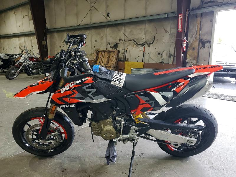 2025 Ducati Hypermotard VIN ZDMBAS2N7SB004200 COPART salvage auction — UNDERCARRIAGE, Or - Salvage Title Certificate, sold $6,500 on 2026-07-02 (photo 3)