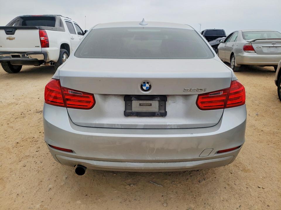 2014 BMW 3er VIN WBA3B1C50EK134214 COPART salvage auction — HAIL, Tx - Certificate Of Title, sold $2,300 on 2026-07-16 (photo 6)