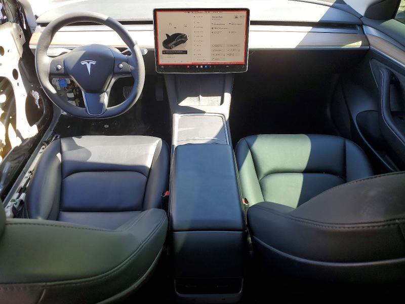 2023 Tesla Model 3 VIN 5YJ3E1EB0PF609034 COPART salvage auction — FRONT END, WA - BILL OF SALE, sold $8,700 on 2026-07-24 (photo 8)