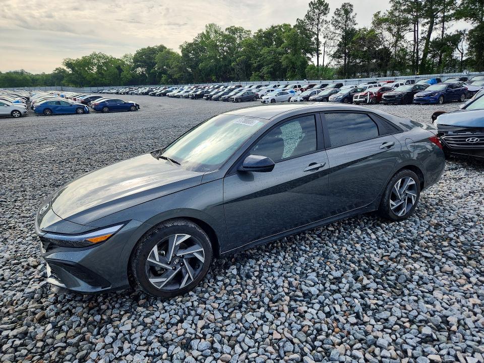 2025 Hyundai Elantra VIN KMHLM4DGXSU008646 COPART salvage auction — SIDE, Ga - Cert Of Title-Salvage, sold $4,550 on 2026-07-02 (photo 1)
