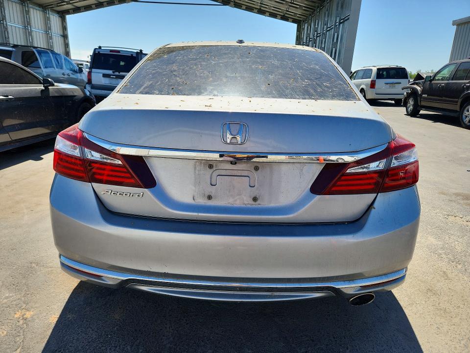 2017 Honda Accord VIN 1HGCR2F71HA132453 COPART salvage auction — FRONT END, Ca - Salvage Certificate, sold $2,850 on 2026-07-02 (photo 6)