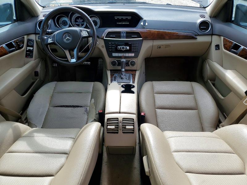 2013 Mercedes-benz C-klasse VIN WDDGF8AB3DA776169 COPART salvage auction — FRONT END, Tx - Salvage Vehicle Title, sold $1,300 on 2026-07-10 (photo 8)