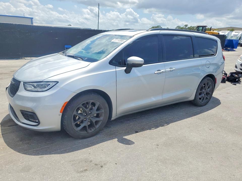 2023 Chrysler Pacifica VIN 2C4RC1BG8PR603762 COPART salvage auction — FRONT END, Fl - Cert Of Title Slvg Rebuildable, sold $13,900 on 2026-07-09 (photo 1)