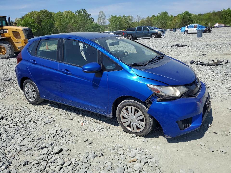 2017 Honda Fit VIN JHMGK5H5XHS001919 COPART salvage auction — FRONT END, Nc - Salvage Certificate Of Title, sold $150 on 2026-07-22 (photo 4)