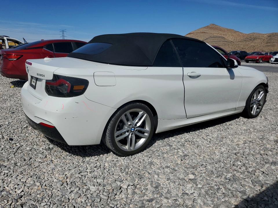 2017 BMW 2er VIN WBA2K9C34H7A26357 COPART salvage auction — FRONT END, Nv - Salvage Title, sold $3,300 on 2026-07-08 (photo 3)
