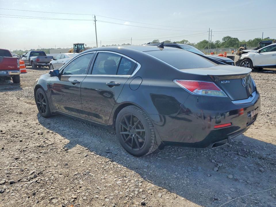 2012 Acura Tl VIN 19UUA8F51CA015221 COPART salvage auction — NORMAL WEAR, Tx - Certificate Of Title, sold $1,700 on 2026-07-09 (photo 2)