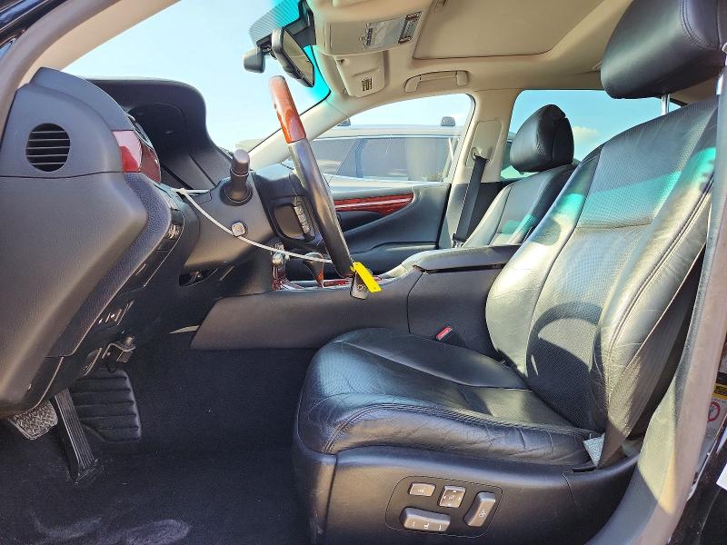 2010 Lexus Ls VIN JTHGL5EFXA5036961 COPART salvage auction — REAR END, Ca - Salvage Certificate, sold $2,950 on 2026-07-09 (photo 7)