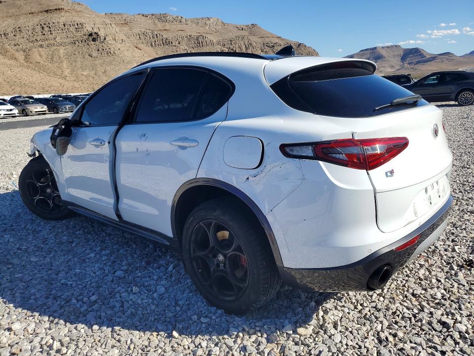 2023 Alfa romeo Stelvio VIN ZASPAKBN4P7D51390 COPART salvage auction — ROLLOVER, NV - SALVAGE TITLE, sold $1,150 on 2026-07-08 (photo 2)