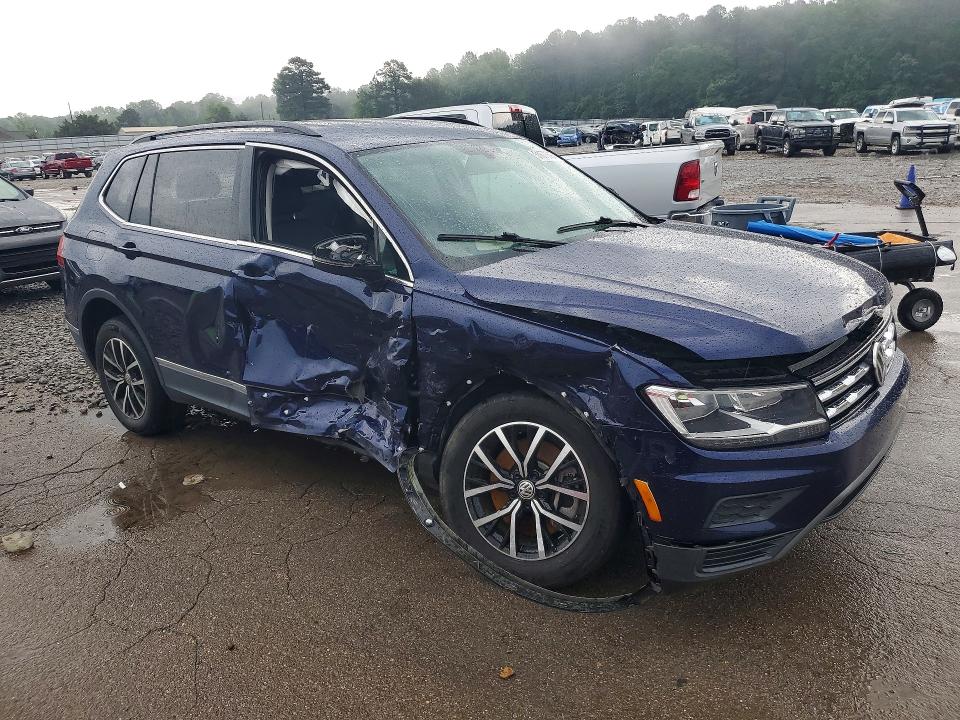 2021 Volkswagen Tiguan VIN 3VV3B7AX7MM012923 COPART salvage auction — FRONT END, Ms - Cert Of Title-Salvaged, sold $3,650 on 2026-07-03 (photo 4)