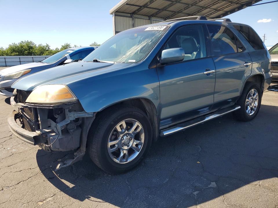 2005 Acura Mdx VIN 2HNYD18815H518526 COPART salvage auction — FRONT END, CA - SALVAGE CERTIFICATE, sold $350 on 2026-07-09 (photo 1)