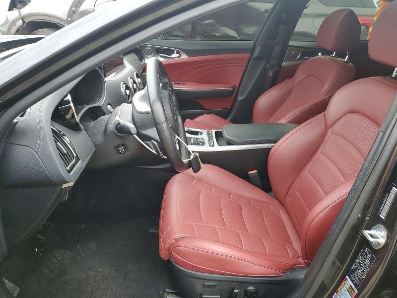2023 Kia Stinger VIN KNAE55LC2P6129730 COPART salvage auction — FRONT END, Salvage Title, sold $700 on 2026-07-21 (photo 7)