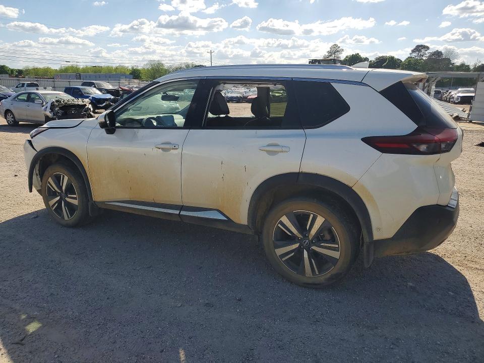 2023 Nissan Rogue VIN JN8BT3CA7PW004743 COPART salvage auction — FRONT END, AL - CERT OF TITLE-SALVAGE TITLE, sold $5,400 on 2026-07-09 (photo 2)