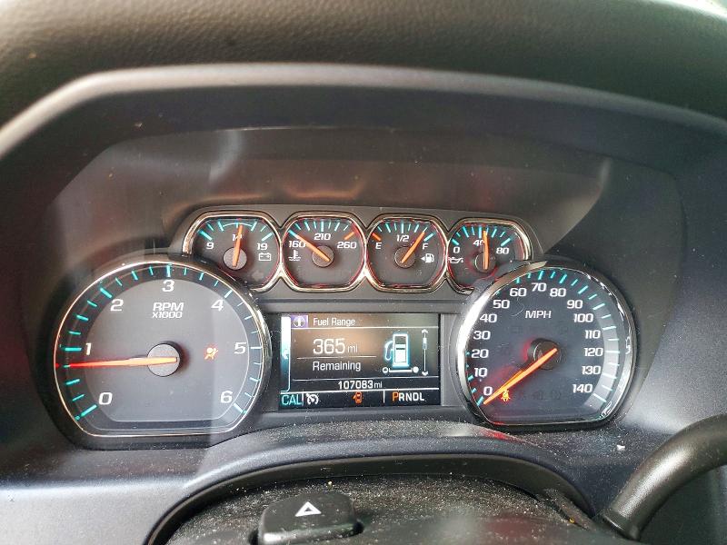 2018 Chevrolet Silverado VIN 3GCPCREC8JG480024 COPART salvage auction — FRONT END, Ms - Cert Of Title-Salvaged, sold $7,100 on 2026-07-03 (photo 9)