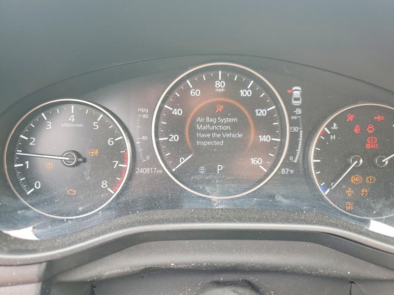 2021 Mazda 3 VIN JM1BPABL1M1315990 COPART salvage auction — FRONT END, Va - Cert Of Title - Salvage, sold $2,500 on 2026-07-09 (photo 9)