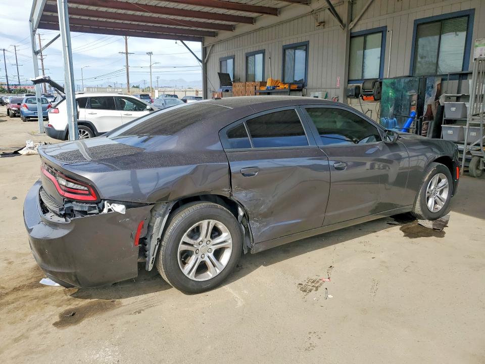 2019 Dodge Charger VIN 2C3CDXBG3KH707620 COPART salvage auction — REAR END, Ca - Salvage Certificate, sold $3,950 on 2026-07-02 (photo 3)