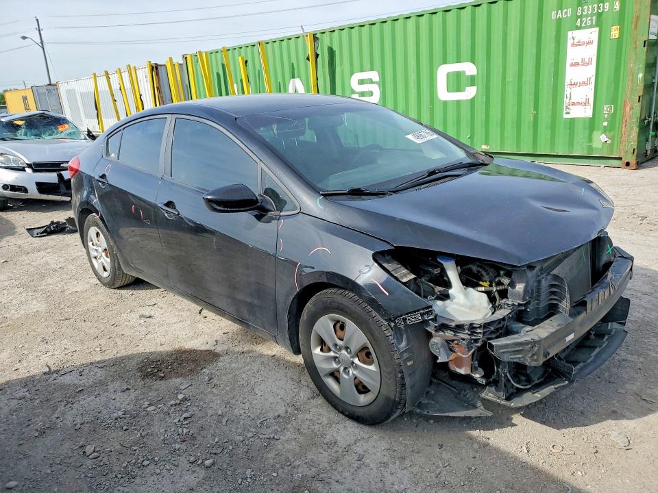 2016 Kia Forte VIN KNAFK4A60G5614779 COPART salvage auction — REAR END, Id - Salvage Certificate Of Title, sold $700 on 2026-07-10 (photo 4)