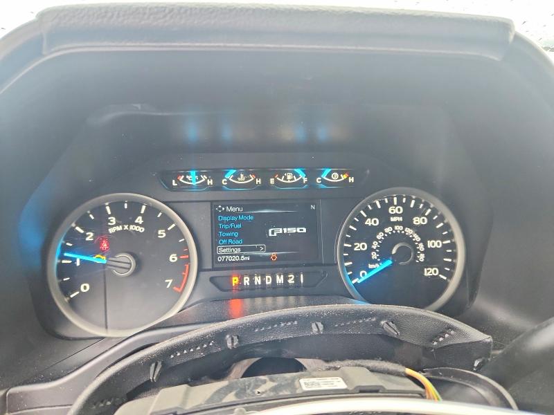 2016 Ford F-150 VIN 1FTEW1EF9GFD27897 COPART salvage auction — FRONT END, Mi - Certificate Of Title, sold $9,900 on 2026-07-02 (photo 9)
