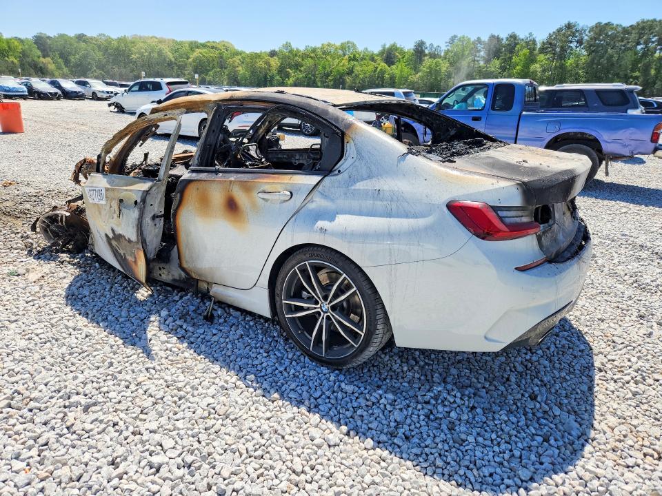 2019 BMW 3 series VIN WBA5R1C52KAK12739 COPART salvage auction — BURN, GA - BILL OF SALE - PARTS ONLY, sold $275 on 2026-07-14 (photo 2)