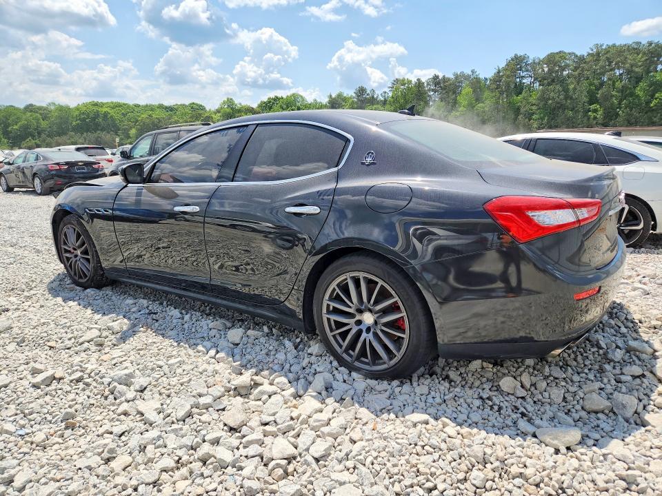 2017 Maserati Ghibli VIN ZAM57XSL4H1257181 COPART salvage auction — FRONT END, Id - Salvage Certificate Of Title, sold $1,150 on 2026-07-21 (photo 2)