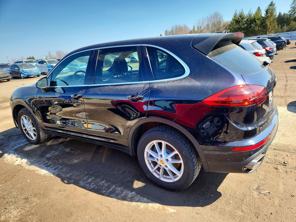 2016 Porsche Cayenne VIN WP1AA2A29GKA14943 COPART salvage auction — FRONT END, On - Permit Salvage, sold $6,700 on 2026-07-30 (photo 2)