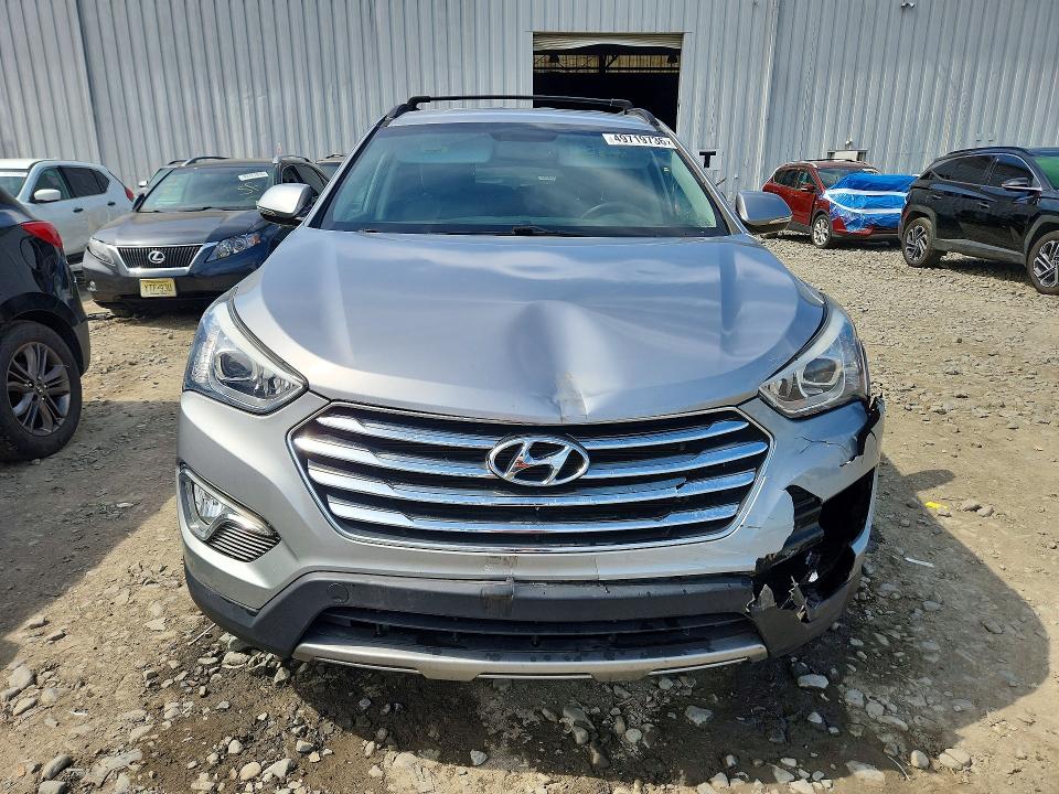 2016 Hyundai Santa fe VIN KM8SNDHF4GU138228 COPART salvage auction — FRONT END, Nj - Cert Of Title-Salvage, sold $3,900 on 2026-07-13 (photo 5)