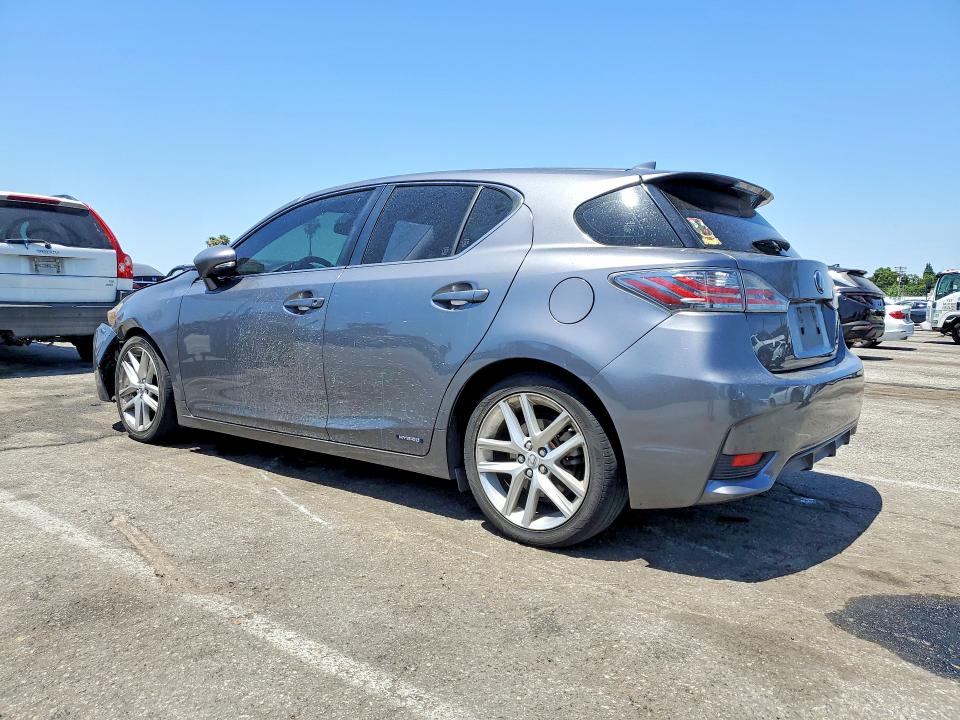 2015 Lexus VIN JTHKD5BH2F2227540 COPART salvage auction — FRONT END, Ca - Salvage Certificate, sold $2,850 on 2026-07-24 (photo 2)